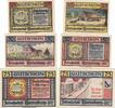 Deutschland Deutsches Reich 25 50 75 Pfennig, Satz Notgeldschein Notgeld Horneburg Hannover Niedersachsen 3 Scheine -