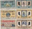 Deutschland Deutsches Reich 25 50 75 Pfennig Notgeldschein Notgeld Lilinethal Hannover Niedersachsen 3 Scheine -