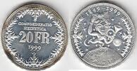 Schweiz 20 Franken Münze 150 Jahre Schweizerische Post 835er Silber Silbermünze Gedenkmünze -