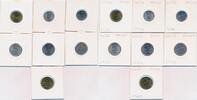 Russland 1 5 10 50 Kopeken Münzen Lot 7 Kursmünzen Russische Förderation ab 1992 -