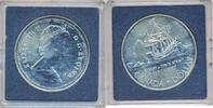 Canada 1 Dollar Detroit de Davis Strait Münze Kanada gekapselt -