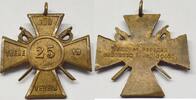 Deutschland Deutsches Reich Polen WK Abzeichen Ehrenzeichen Militaria Kriegerverein Ehrenkreuz Treue 25 Jahren Heinrich Peucker Grünberg / schlesien -