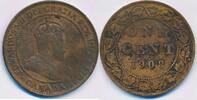 Canada 1 Cent Münze Edward VII. (1901-1910) -