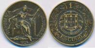 Portugal 1 Escudo Münze -