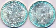 Portugal 50 Escudos Silbermünze Lisbon 650er Silber Vasco da Gama -