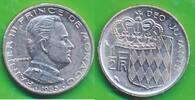 Monaco 1/2 Francs Münze, Rainier III. (1949-2005) -