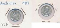 Australien 3 Pence Elizabeth -
