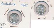 Australien 3 Pence Elizabeth -