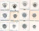 Australien Lot von 6 verschiedenen Münzen 3 + 6 Pence aus den Jahren 1938 - 1960 -