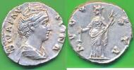 Römische Kaiserzeit Denar Diva Faustina Maior, Frau von Antoninus Pius -