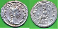 Römische Kaiserzeit Antoninian Otacilia Severa, Frau Philippus I. (244-249) Rom -