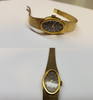 Silber Damenuhr 835 er Silber Uhr Handaufzug Uhtra 17 Rubis -
