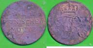 Altdeutschland Deutschland 1 Pfennig Brandenburg Preussen -