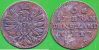 Altdeutschland Deutschland 6 Pfennig Brandenburg-Preußen, Friedrich III. (1688-1701) -