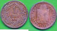 Österreich Ungarn 1 Kreuzer Münze , Franz Joseph I. (1848-1916) -