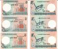 Bangladesch 2 Taka Banknote Geldschein, 3 Stück 2 Taka Lot -