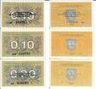 Litauen 0,10, 0,20 Talonas Banknote Geldschein 2 Stück 0,10 Talonas, 1 Stück 0,20 Talonas LOT -