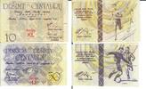 Litauen 10, 50 Centauru Sammlerbanknote 1x10 und 1x50 Centauru LOT -