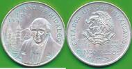 Mexico 5 Pesos Silbermünze Hidalgo -