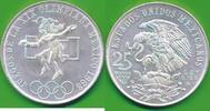 Mexico 25 Pesos Silbermünze Olympische Spiele -