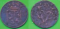 Niederlande Ostindien 1 Duit VOC Vereenigte Ost-Indische Compagnie -