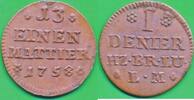 Altdeutschland Deutschland Denier - 1/13 Mattier Braunschweig-Wolfenbüttel-Lüneburg -