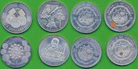 Liberia 5 Dollars, 4 Stück 4x Münzen Lot , Gedenkmünzen -