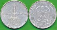 Deutschland Deutsches Reich Drittes Reich 2 Mark Reichsmark Potsdamer Garnisonkirche mit Datum -