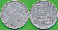 Frankreich 10 Francs Münze , Turin , 3. Republik (1871-1940) -