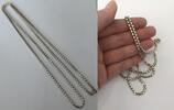 Lange Silberkette 925er Sterling Silber Länge ca. 100 cm -