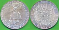 Österreich 500 Schilling Silbermünze, 100. Todestag von Fanny Elssler , Silber Gedenkmünze -