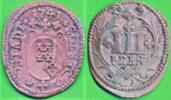 Altdeutschland Deutschland 3 Pfennig Brandenburg-Preußen, Stadt Soest, Friedrich II. 1740-1786 -