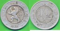 Belgien 10 Centimes Münze, Leopold I. 1830-1865 -
