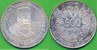 Österreich 500 Schilling Silbermünze, 100 Jahre Rotes Kreuz - Henri Dunant -