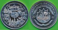 Liberia 5 Dollars Gedenkmünze -