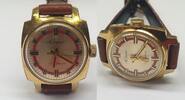 mechanische Damenarmbanduhr vintage mechanische Damenuhr Uhr EPPO 17 Jewels vergoldet -