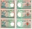 Bangladesch 2 Taka Banknote Geldscheine 2 Taka (alle unc) 3 Scheine -