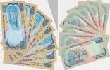 Viet Nam Vietnam 1000 Dong 7x folgende Nummern , 7 Scheine ; Südvietnam -
