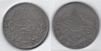 Ägypten 10 Qirsh Ägypten AH 1327 /3 Muhammad V Misir Kairo Osmanisches Reich Tughra -