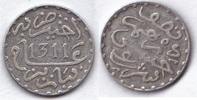 Marokko 1/2 Dirham 1311 AH Moulay al-Hasan Münzstätte Paris -