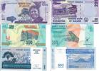 Madagaskar 20 Kwacha 100 Ariary Banknote Geldscheine 20 (2015) 100 Ariary (2004) und o.D.(2017) 3 Scheine -
