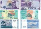 Madagaskar 20 Kwacha 100 Ariary Banknote Geldscheine 20 Kwacha (2015) 100 Ariary (2004 und o.D.2017) 3 Scheine -