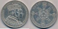 Altdeutschland Krönungstaler Preussen, Wilhelm I. 1861-1888. -