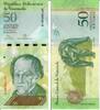 Venezuela 50 Bolivares Banknote Geldscheine -