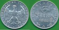 Deutsches Reich Deutschland 3 Mark Münze -