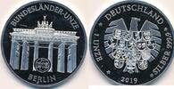 Deutschland BRD Medaille , 999er Feinsilber Bundesländer-Unze, Berlin, 1 Unze -
