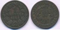 Altdeutschland Deutschland 1 Kreuzer Nassau, Herzogtum, Adolph (1839-1866) -