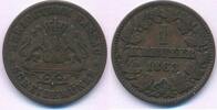 Altdeutschland Deutschland 1 Kreuzer Nassau, Herzogtum, Adolph (1839-1866) -
