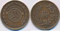 Paraguay 2 Centavos, Centesimos Kursmünze -