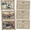 Neugraben-Hausbruch Notgeldscheine 40-60-75 Pfennig -